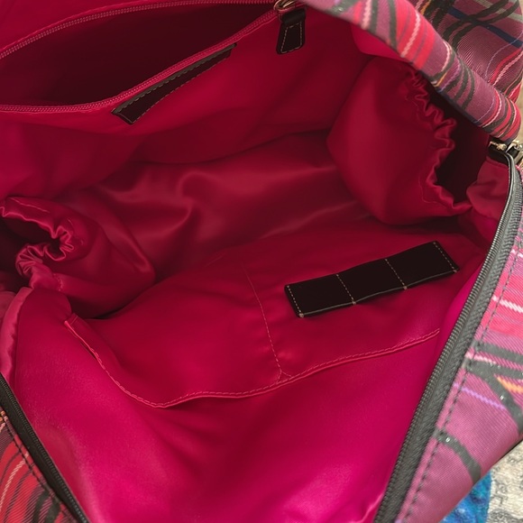 PRISTINE Coach Tartan Large Backpack - Picture 15 of 16